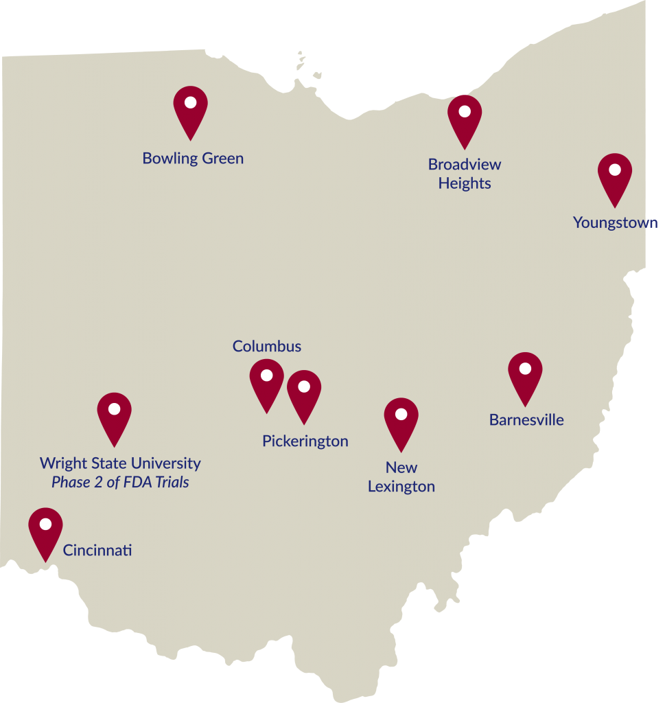 eTMS Ohio treatment locations